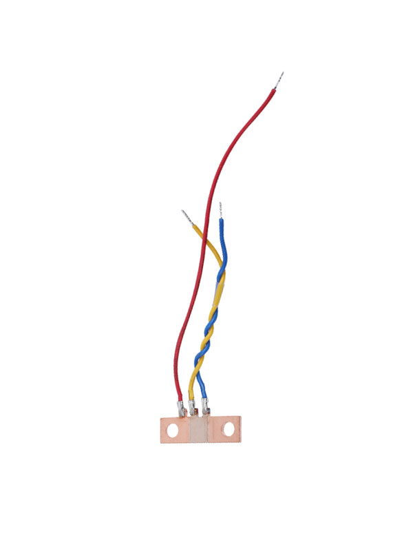 125-450Micro Ohms Shunt para medidor de energia Shunt reto de cobre manganês